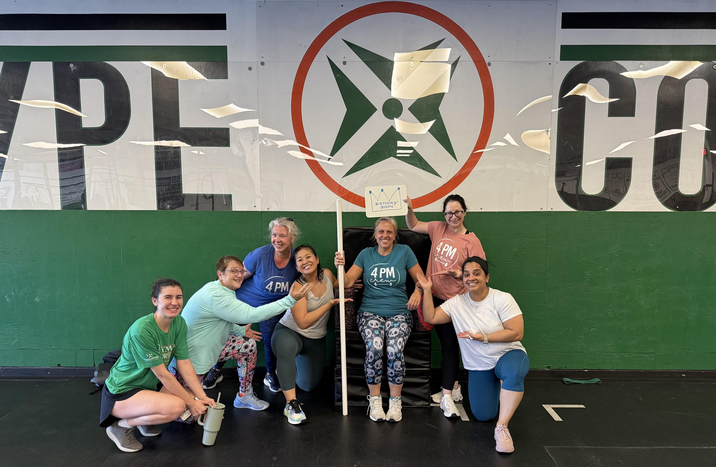 Betty Lee with her 4pm Crew training group at Prototype