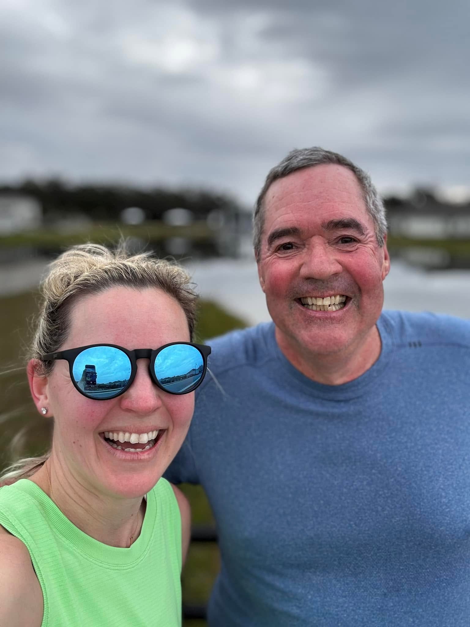 Graham Pettengill and his daughter Kaitlyn Stickney