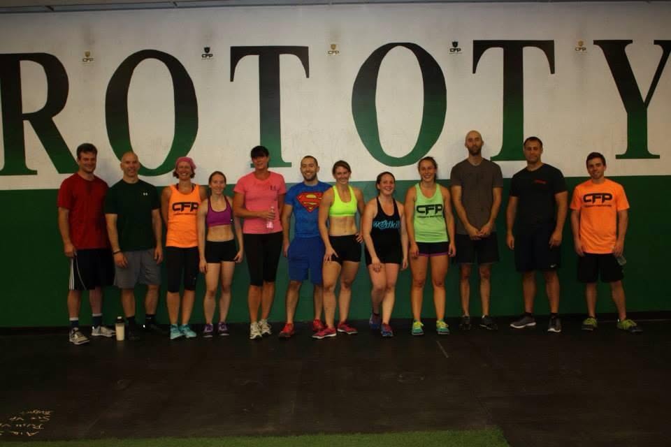 Garret St. Onge with other members at Prototype's first internal competition in 2013