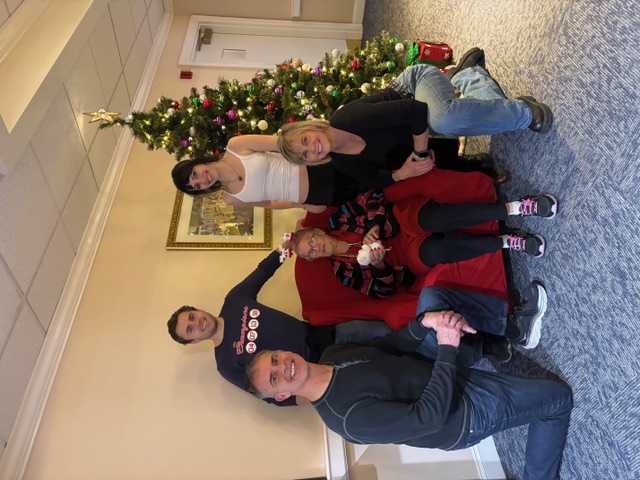 Rebecca Welch with her family