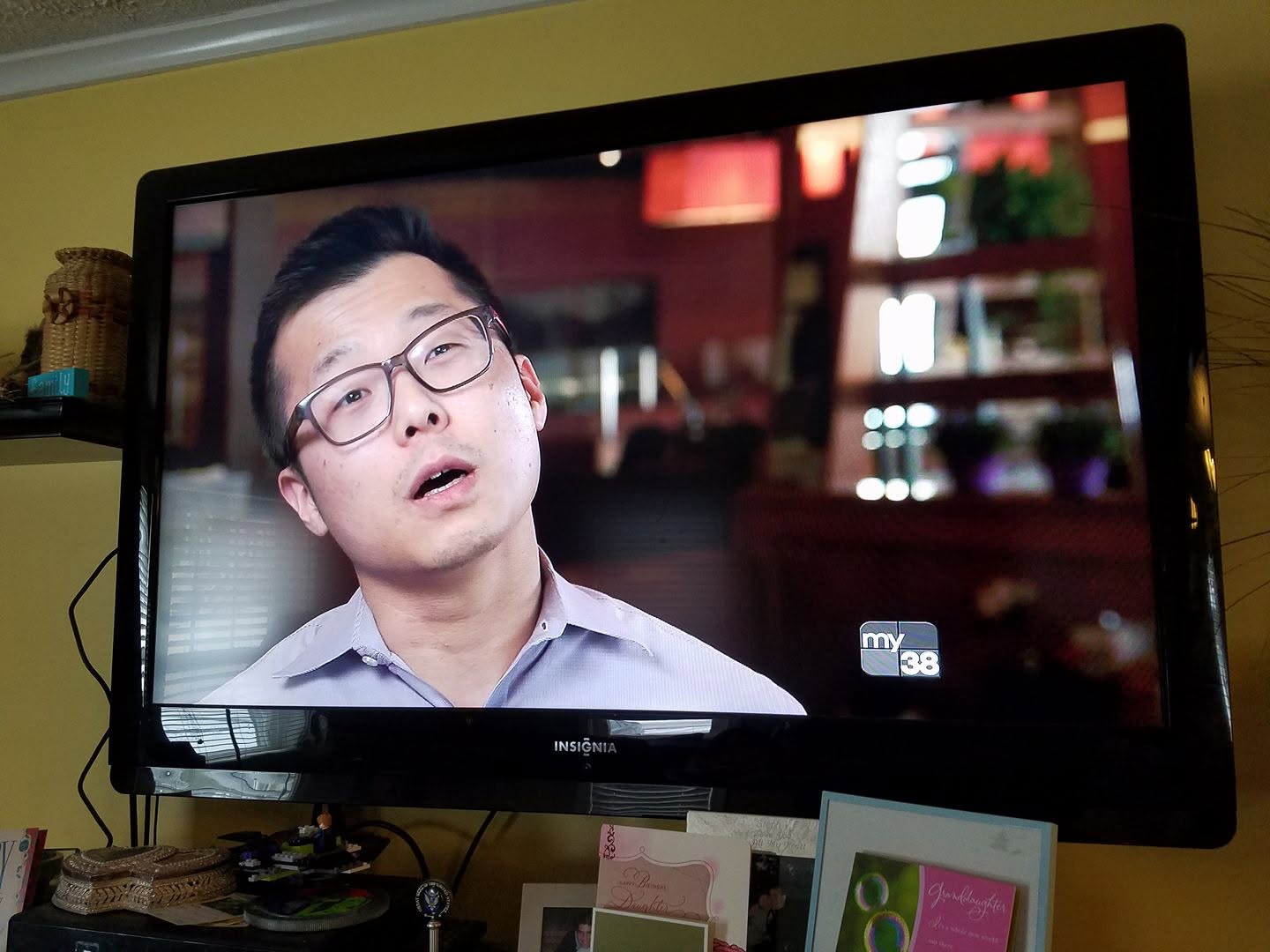 Jay Chung on Phantom Gourmet when Sapporo Korean BBQ was featured