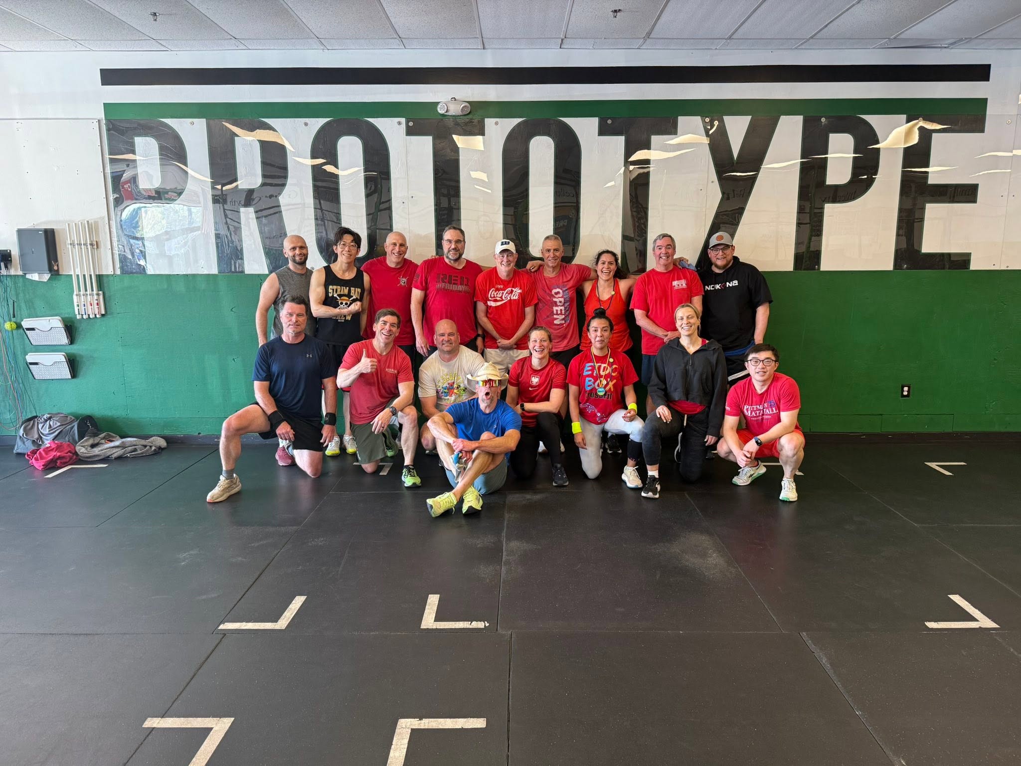 Mark with the 7 a.m. crew at the 2026 Cinco de Mayo workout