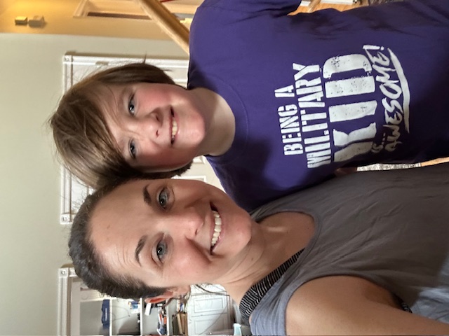 Bridget and her son James