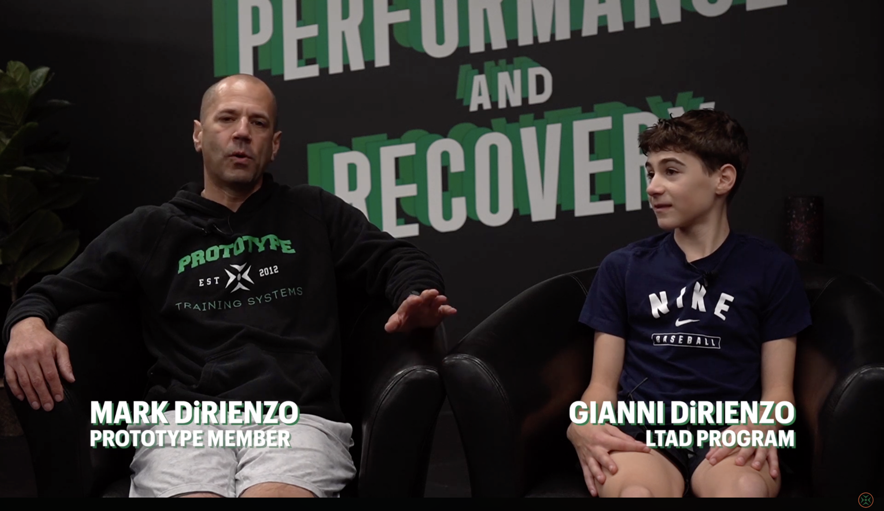 Mark and Gianni DiRienzo — Prototype Training Systems Youth Program