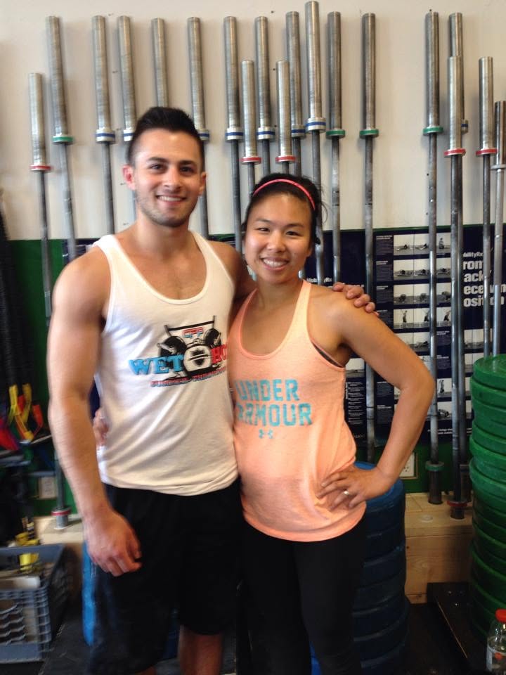 Debbie Chung and former member Robbie in 2015