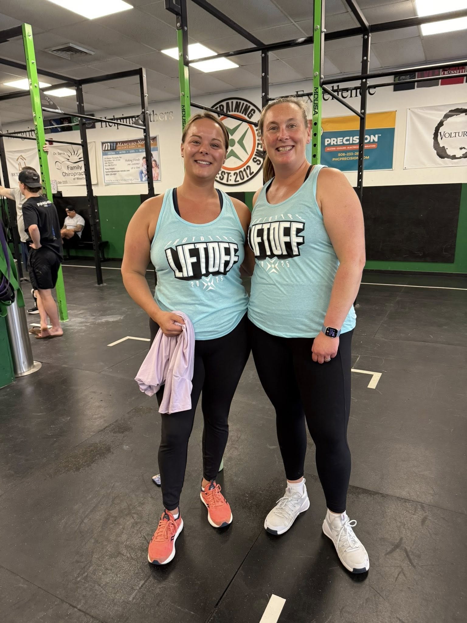 Rachel Matatall and Heather at the 2025 Lift Off at Prototype Training Systems