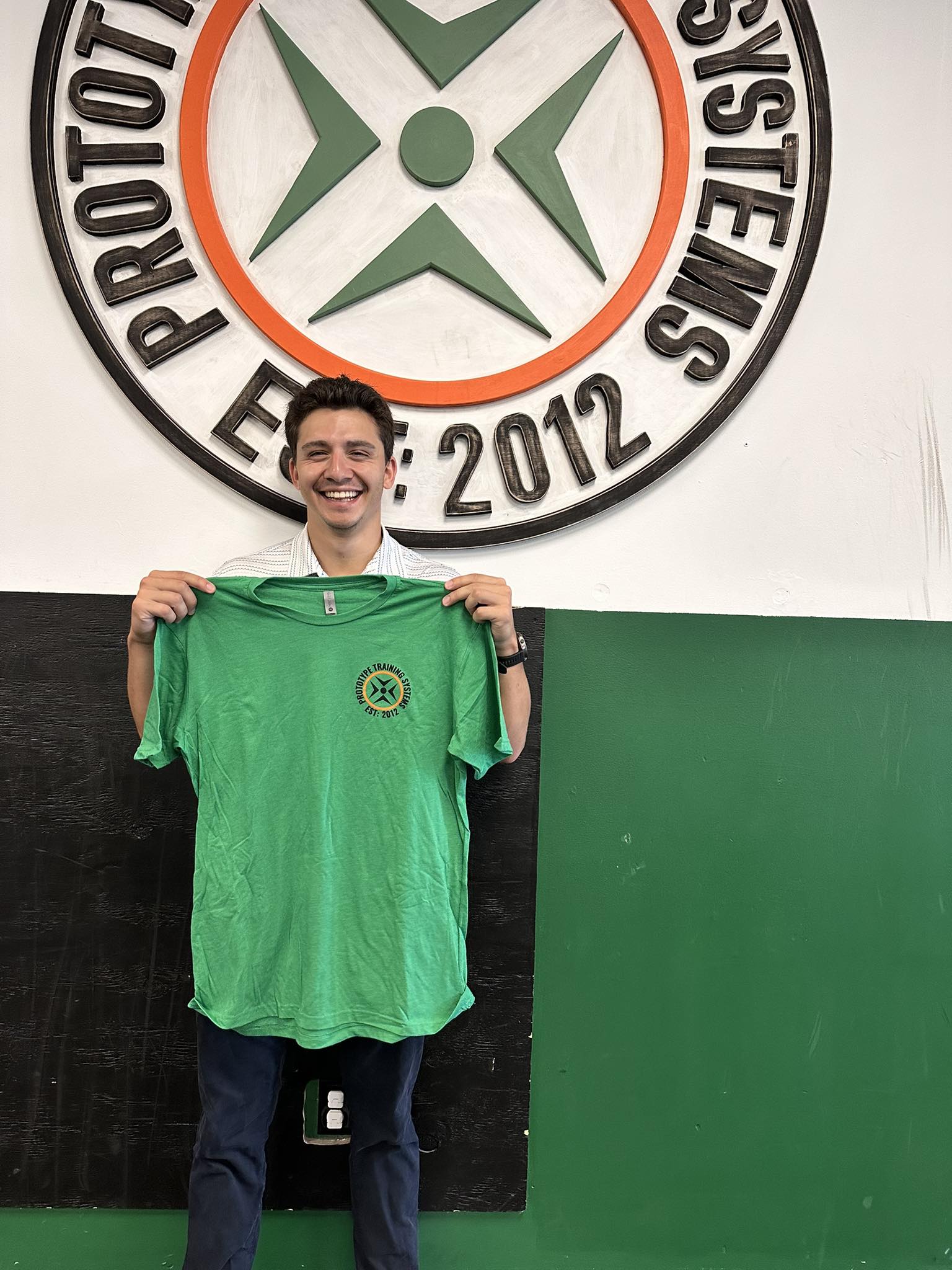 Sam Kaplan in his Prototype coaches shirt, September 2, 2025
