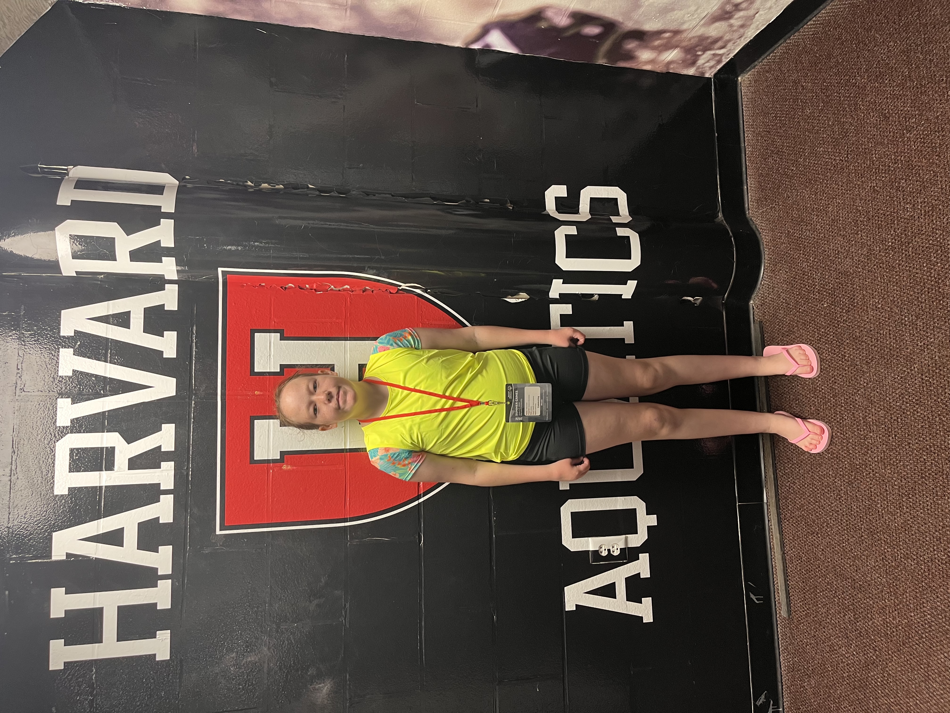Molly Dulac at Harvard Athletics for the Special Olympics