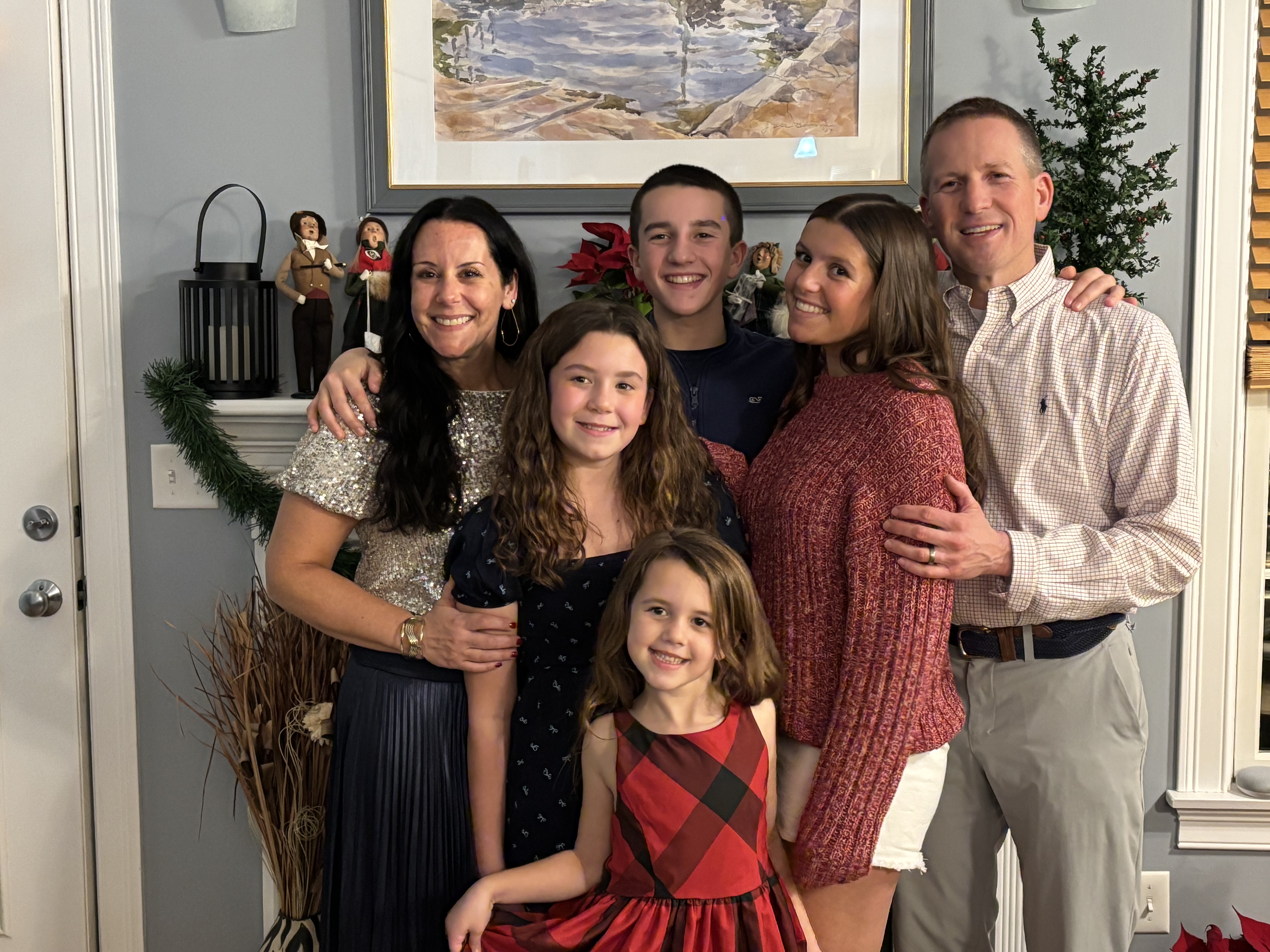Jess Clancy and her family