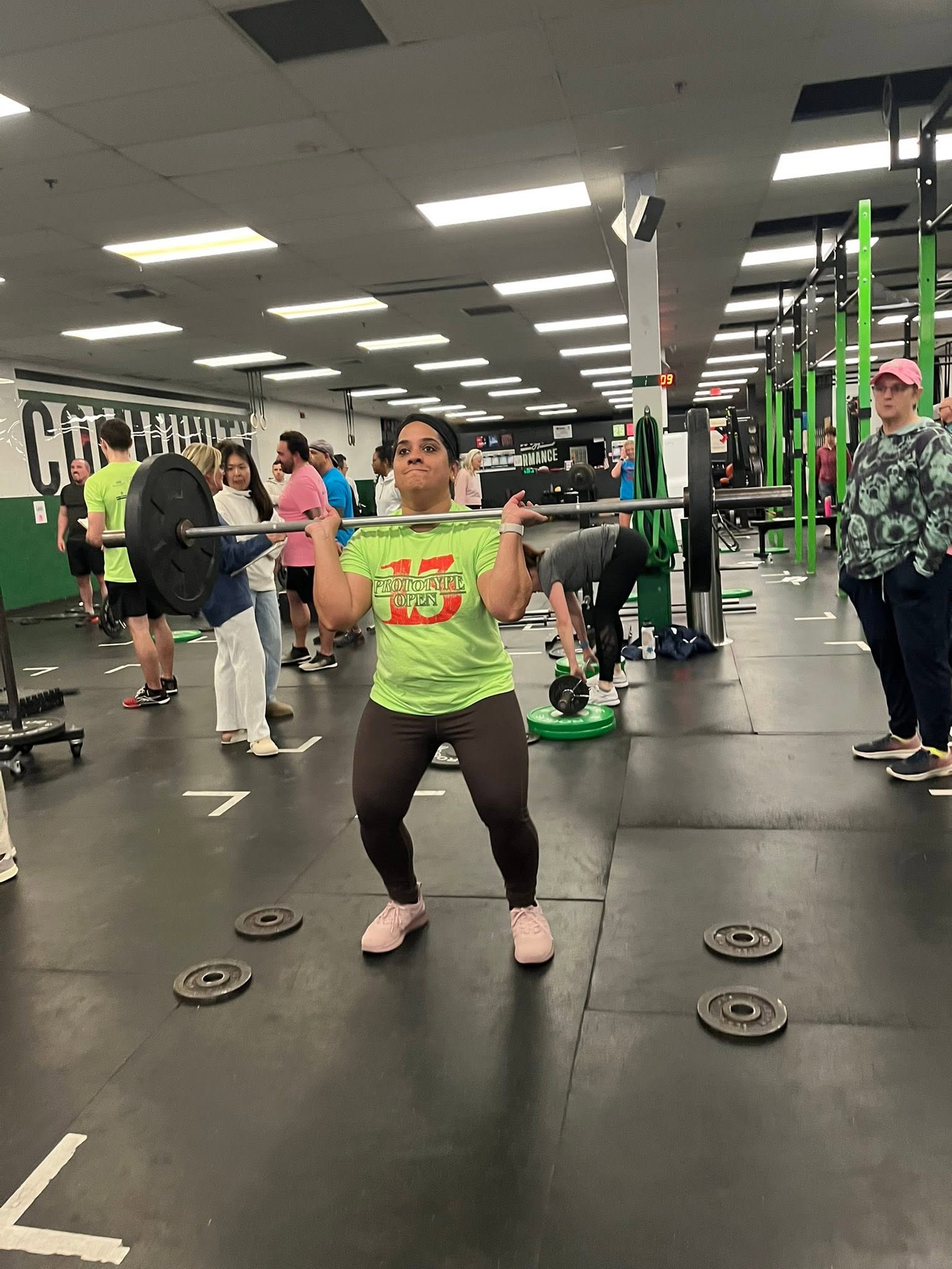 Shreeja Pillai competing at the 2026 Prototype Open