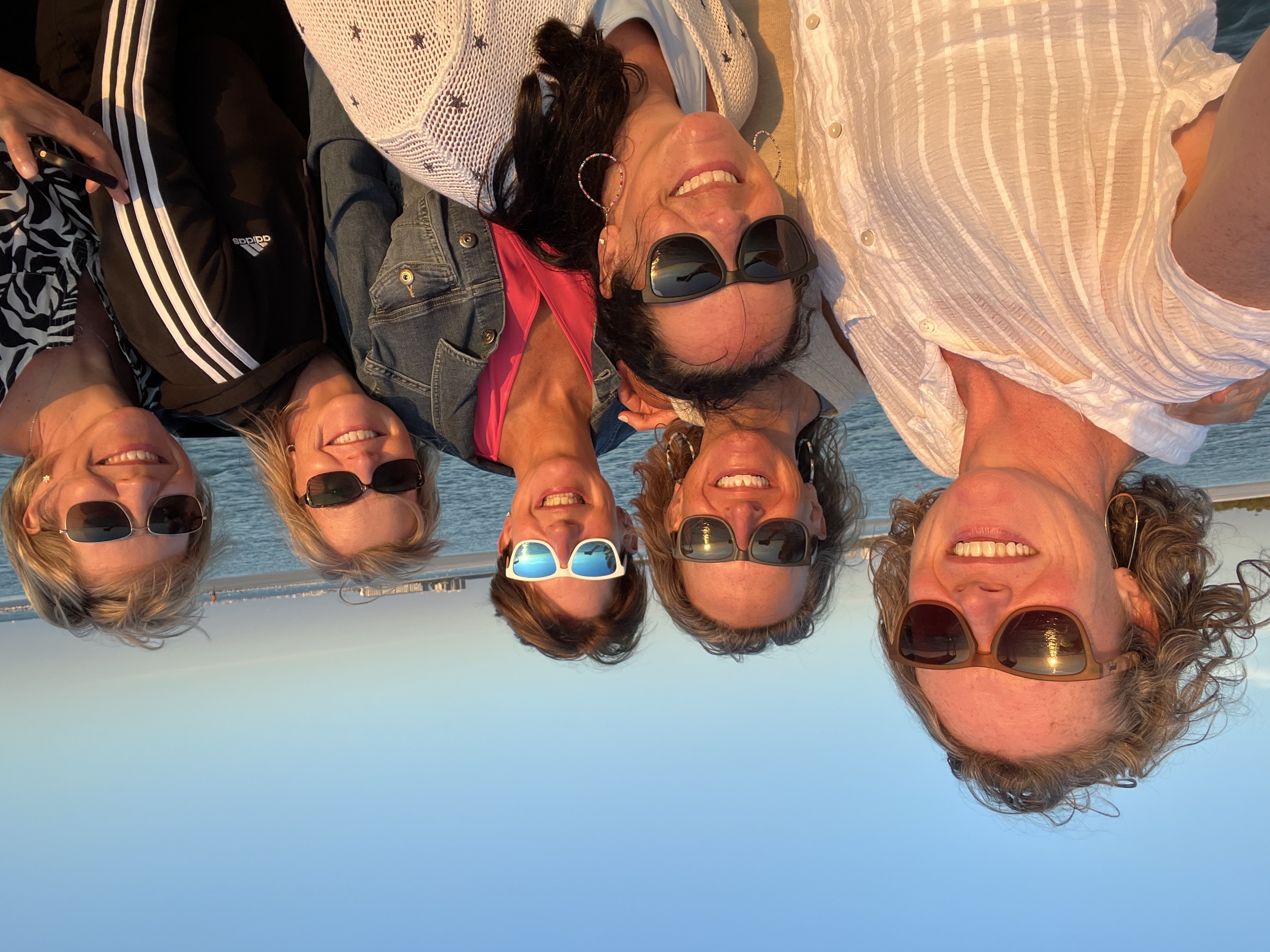 Jess Clancy on vacation with Prototype friends