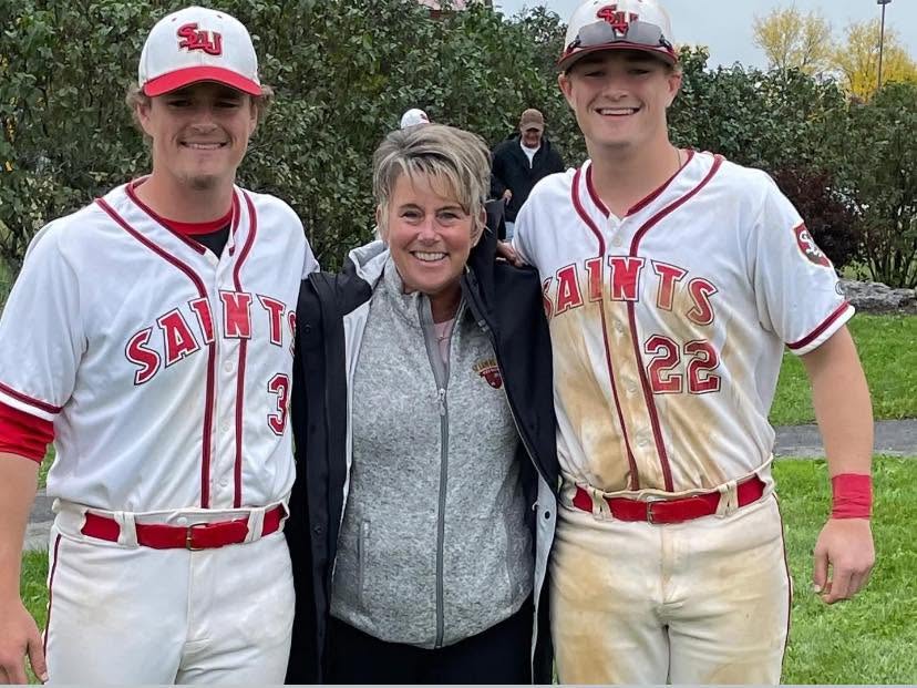 Beth Courtwright and her sons