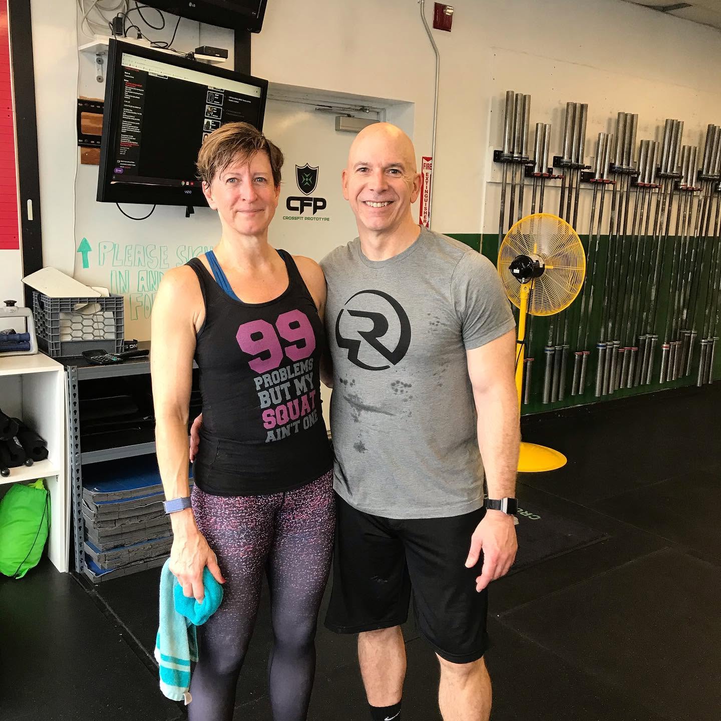 Todd and Peg Kinsman at Prototype in 2019