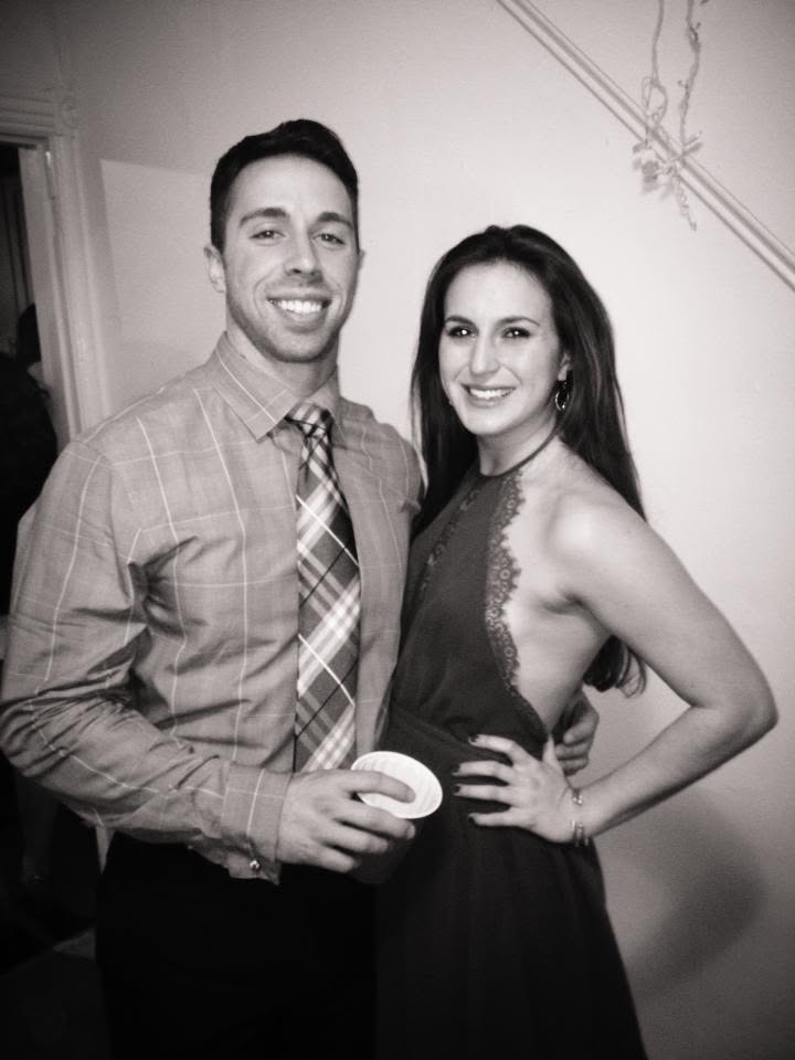 Erin and me at her school, 2013