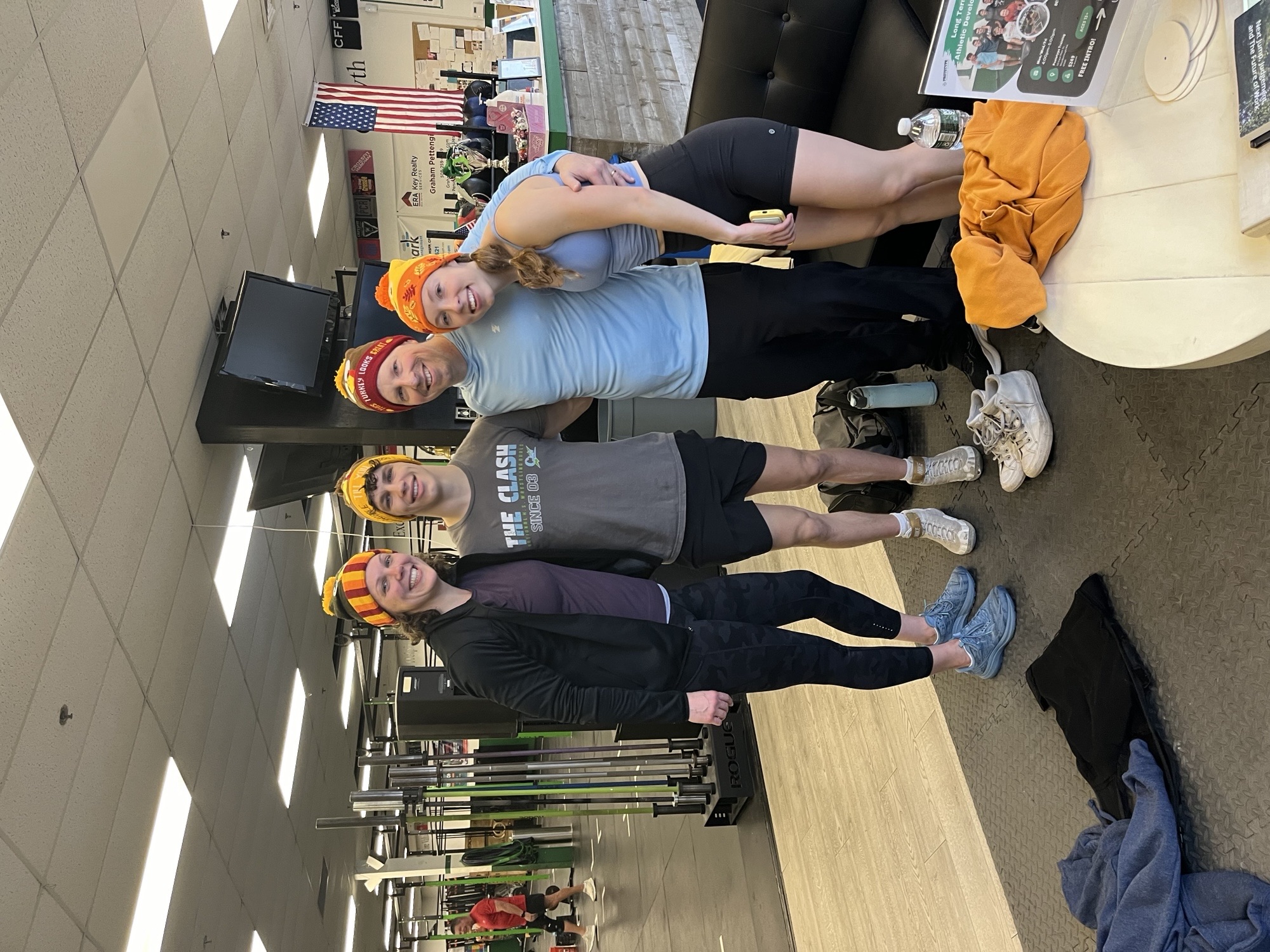 Jon and Liza Davis with the group at the annual Earth Day event at Prototype Training Systems