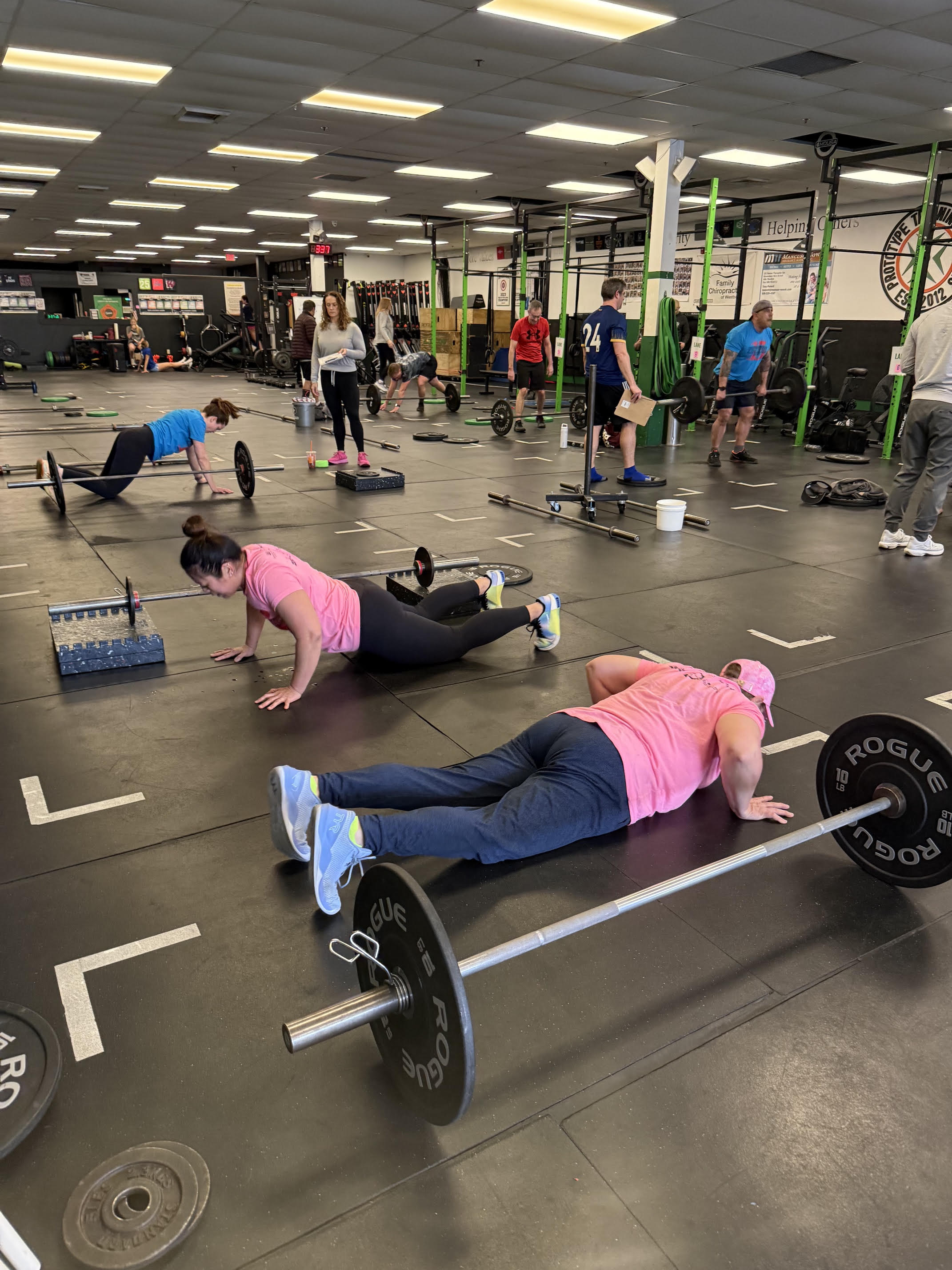 Betty Lee during Prototype Open workout 26.3