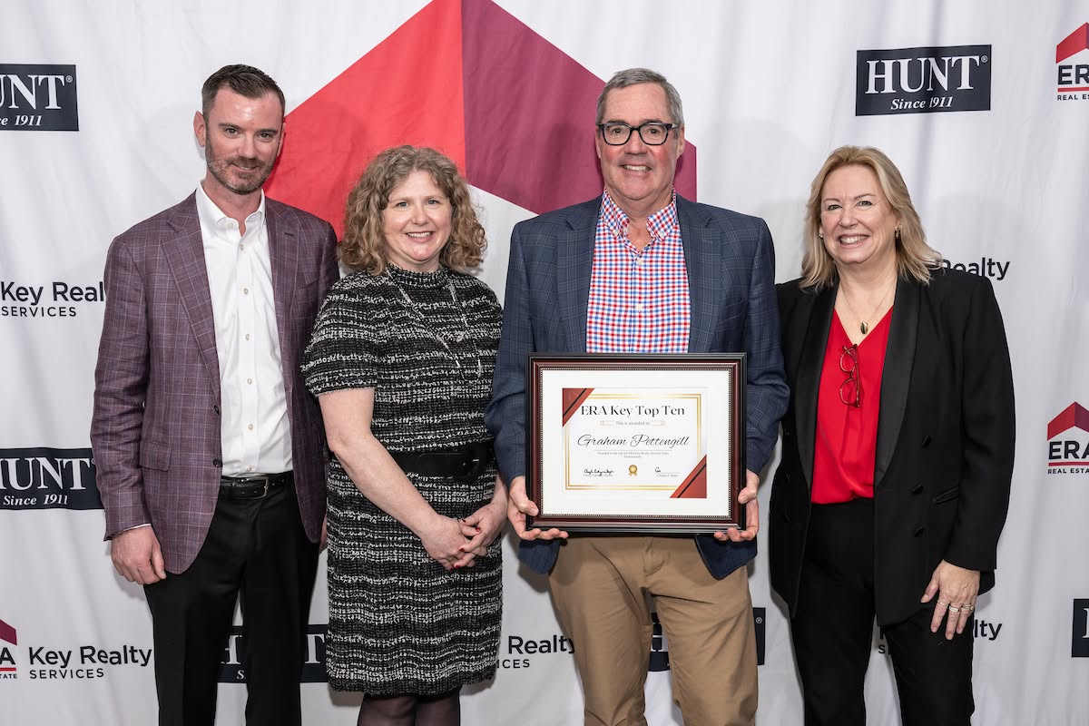 Graham Pettengill earning Top 10 recognition at an ERA Key Realty event