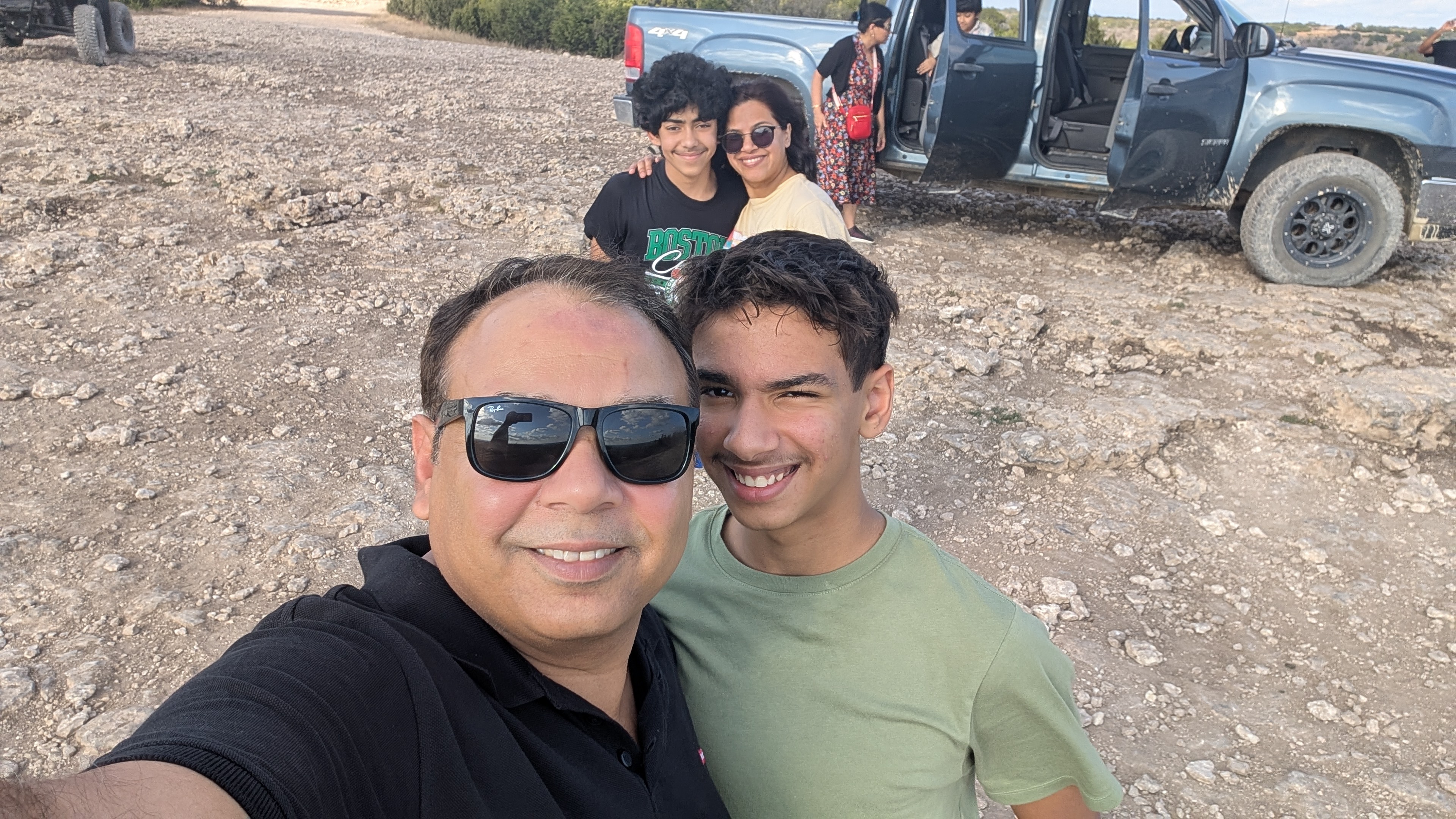 Gaurav and his son Vihaan