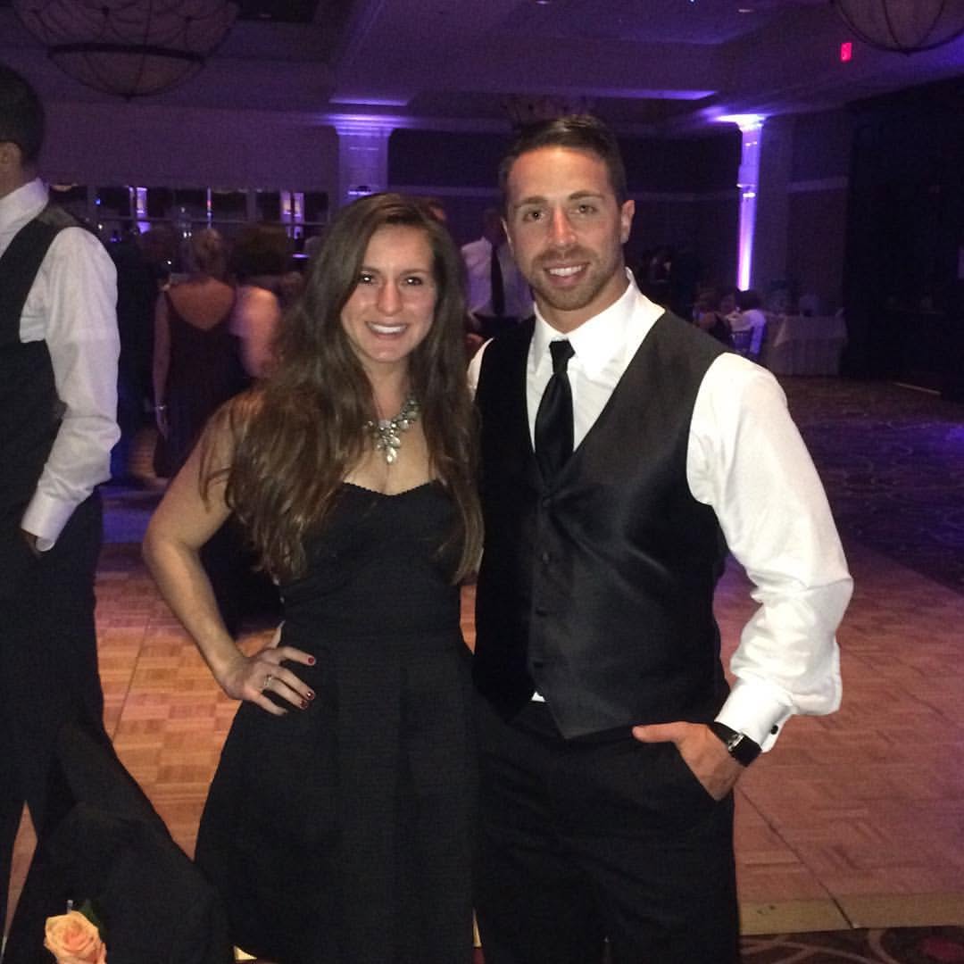 Erin and me at Steve Cimino's wedding, 2015