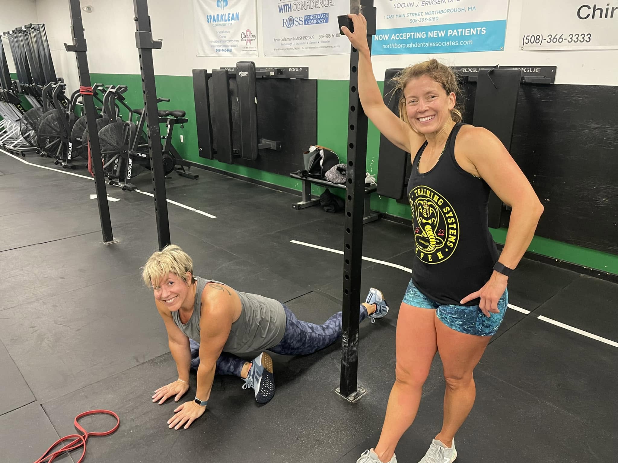 Maria Maynard after her 2,000th class with Lisa