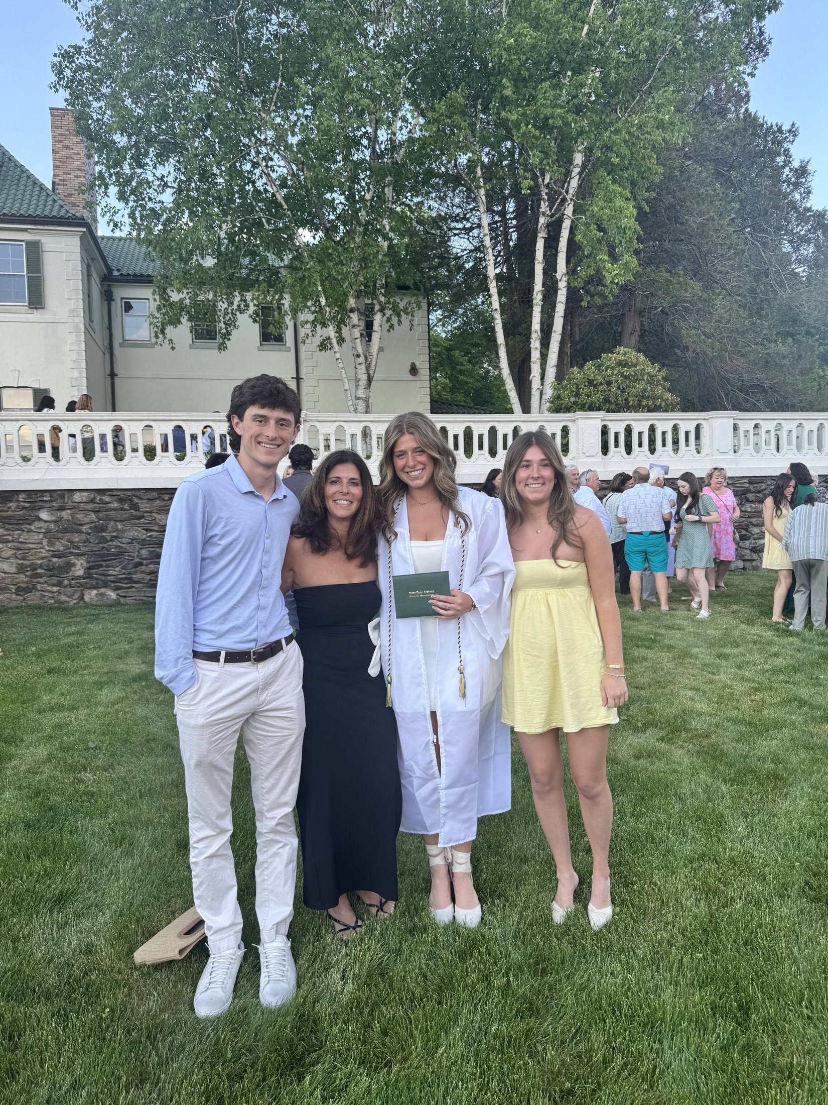 Heather Schmidt with her three kids at Prototype Training Systems