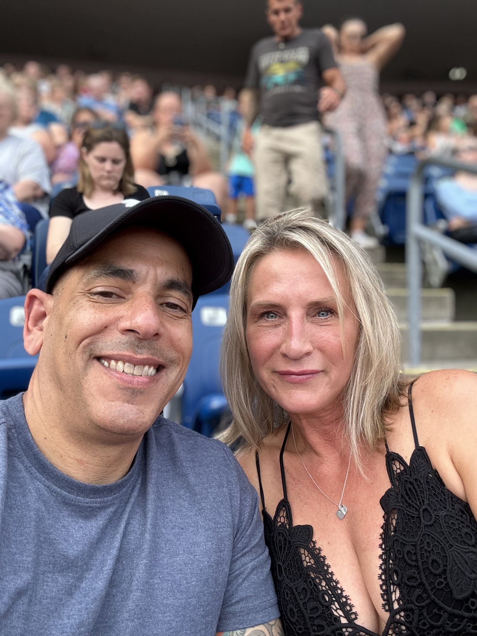 Marc Dobay and his wife at Prototype Training Systems