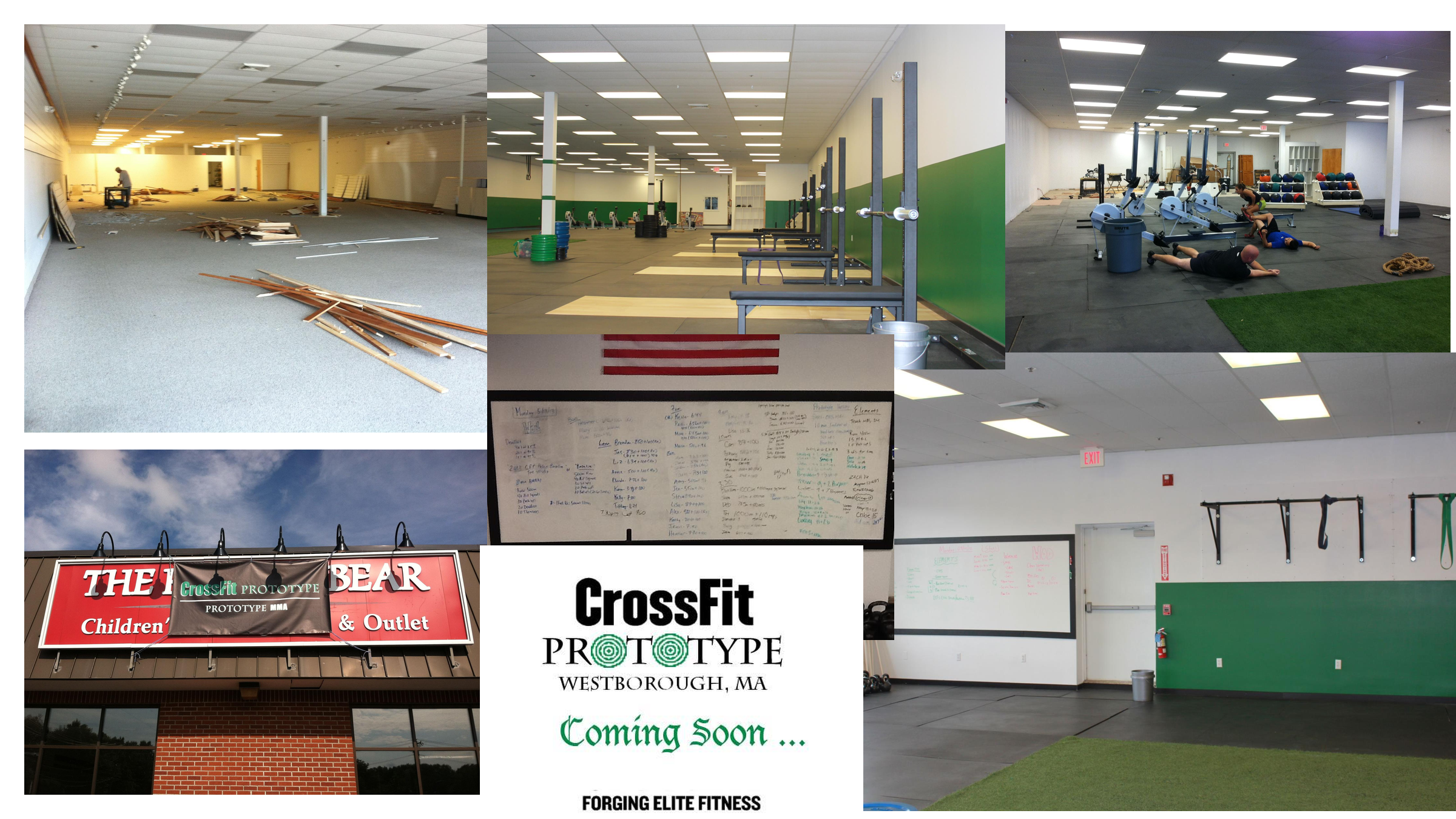 Building it out, summer 2012.