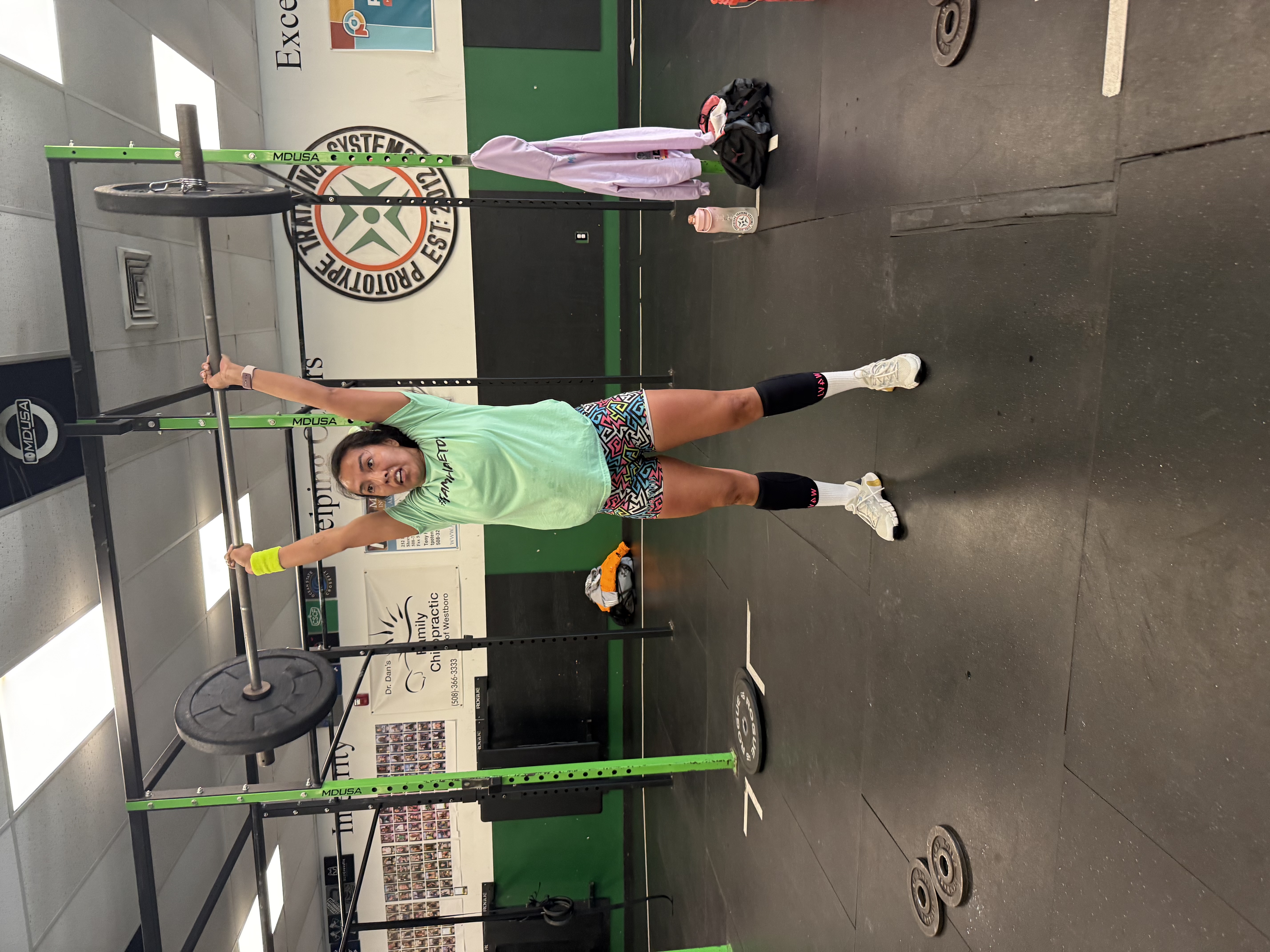 Melina Zamudio during the 2026 CrossFit Open at Prototype Training Systems in Westborough, MA