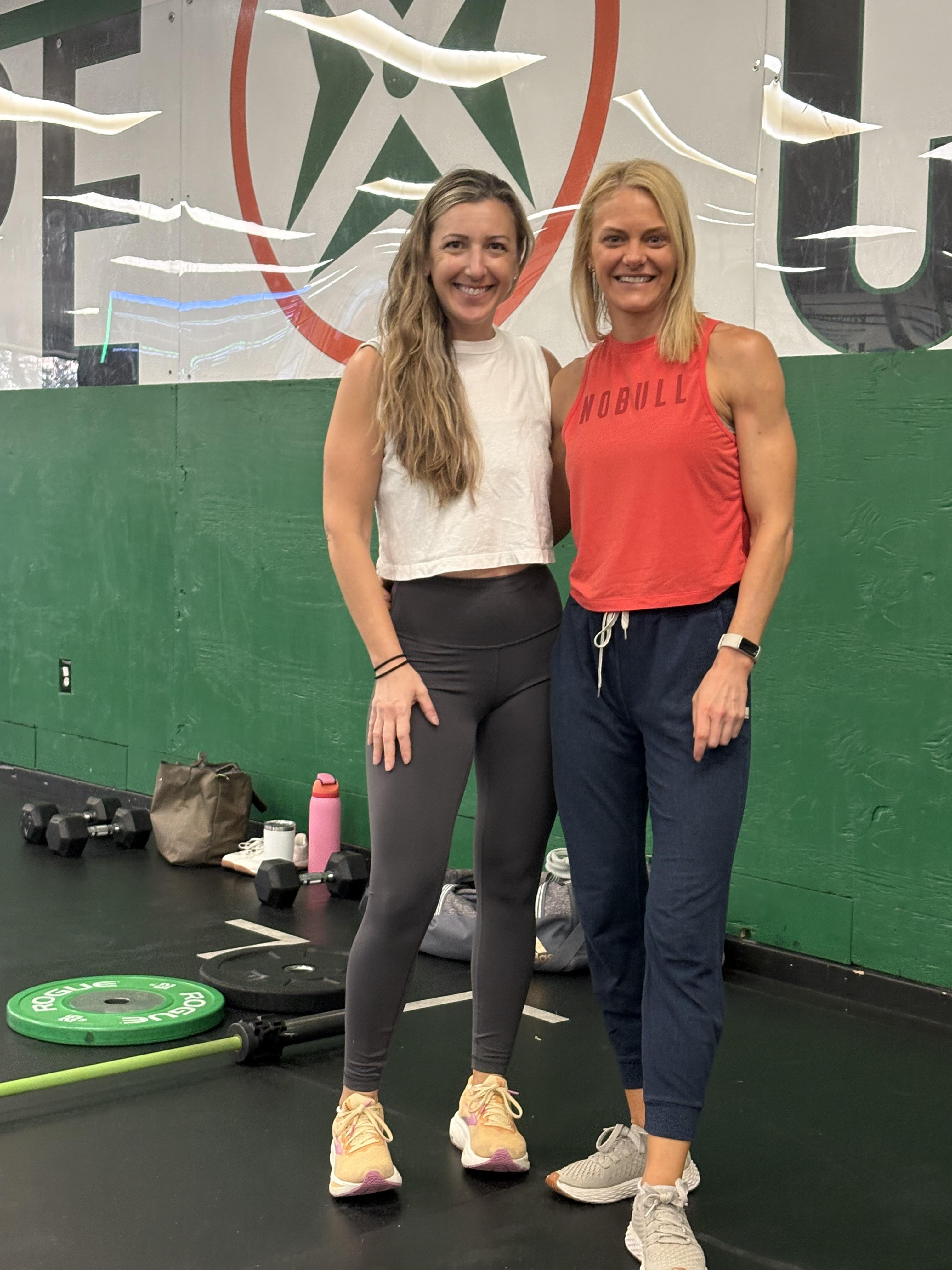 Kathleen Sexton with Nicole St. Pierre at Prototype Training Systems